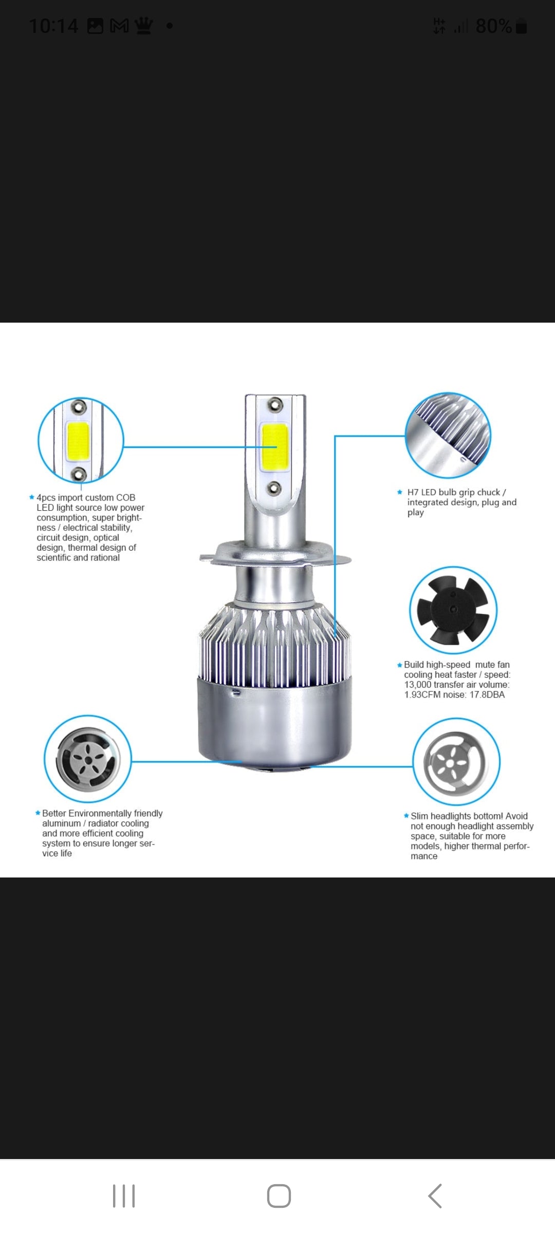 C6 leds