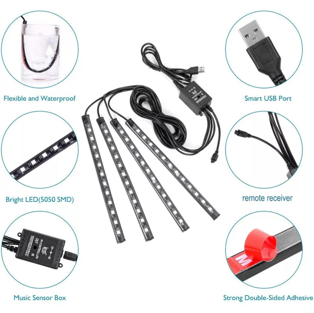 Footwell led lights