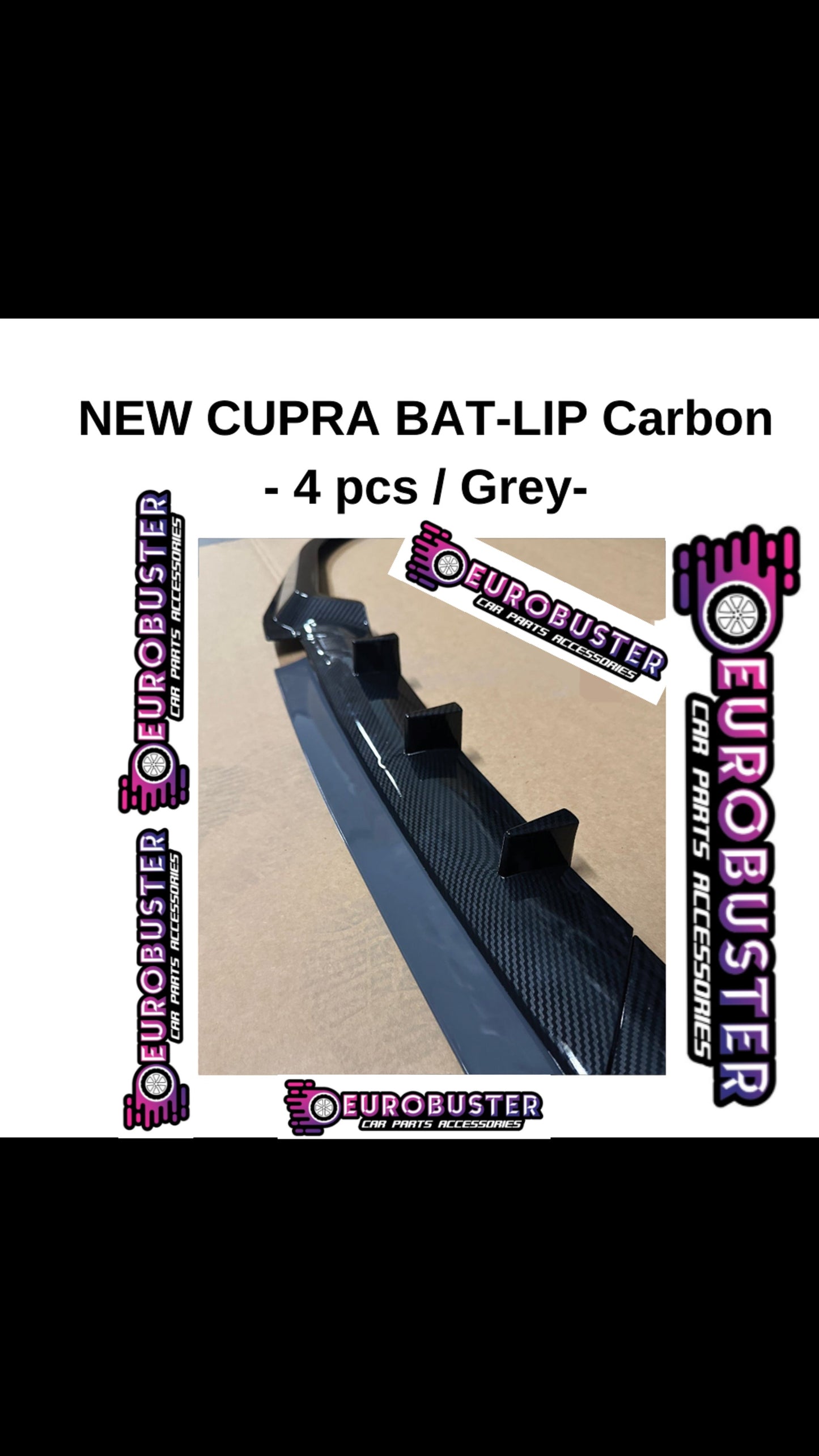 Carbon glossy cupras