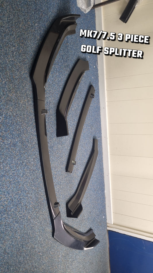 Vw golf mk7 mk7.5 splitter
