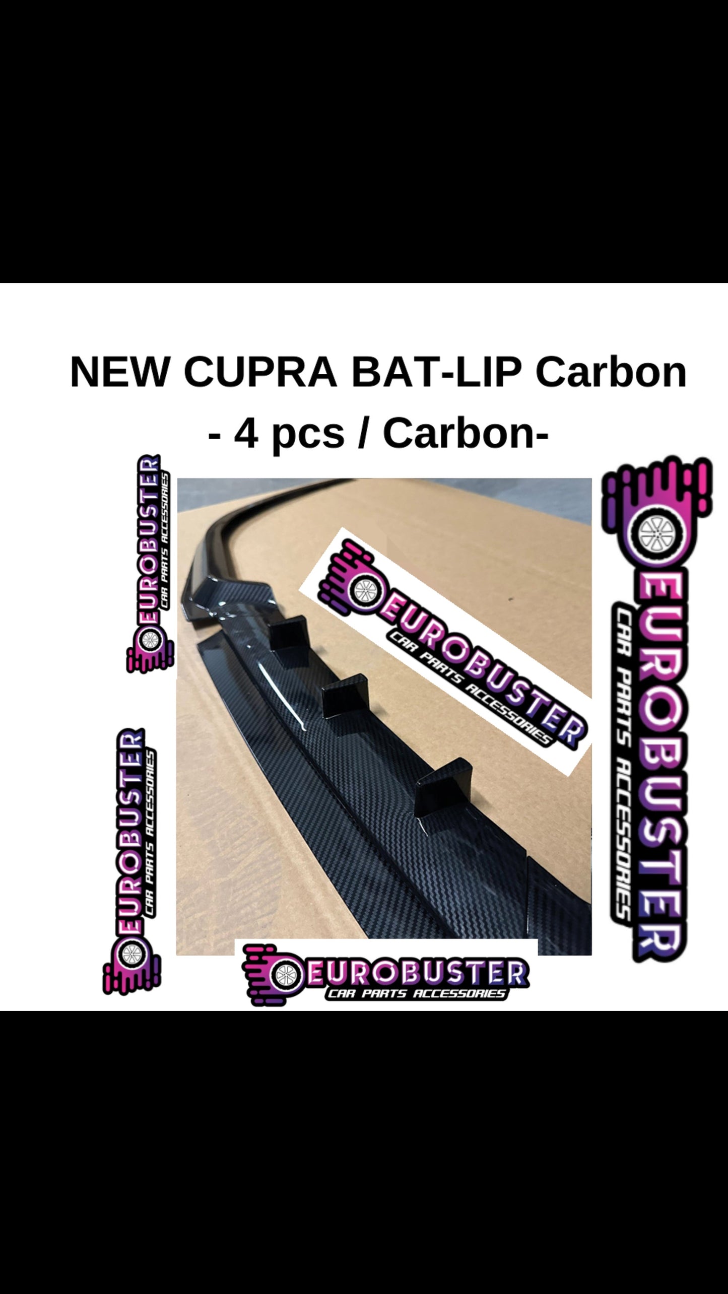 Carbon glossy cupras