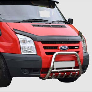 Protège-capot Auto Bra Pour Ford Transit (à Partir De 2014) – En Simili Cuir, Intérieur Feutré – Protection Contre Graviers, Insectes