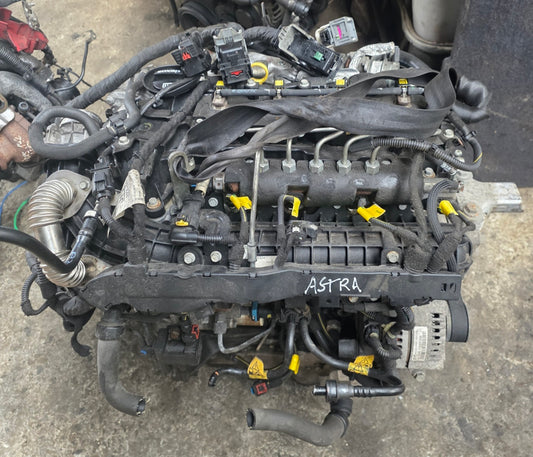 Vauxhall astra engine 1.6 182