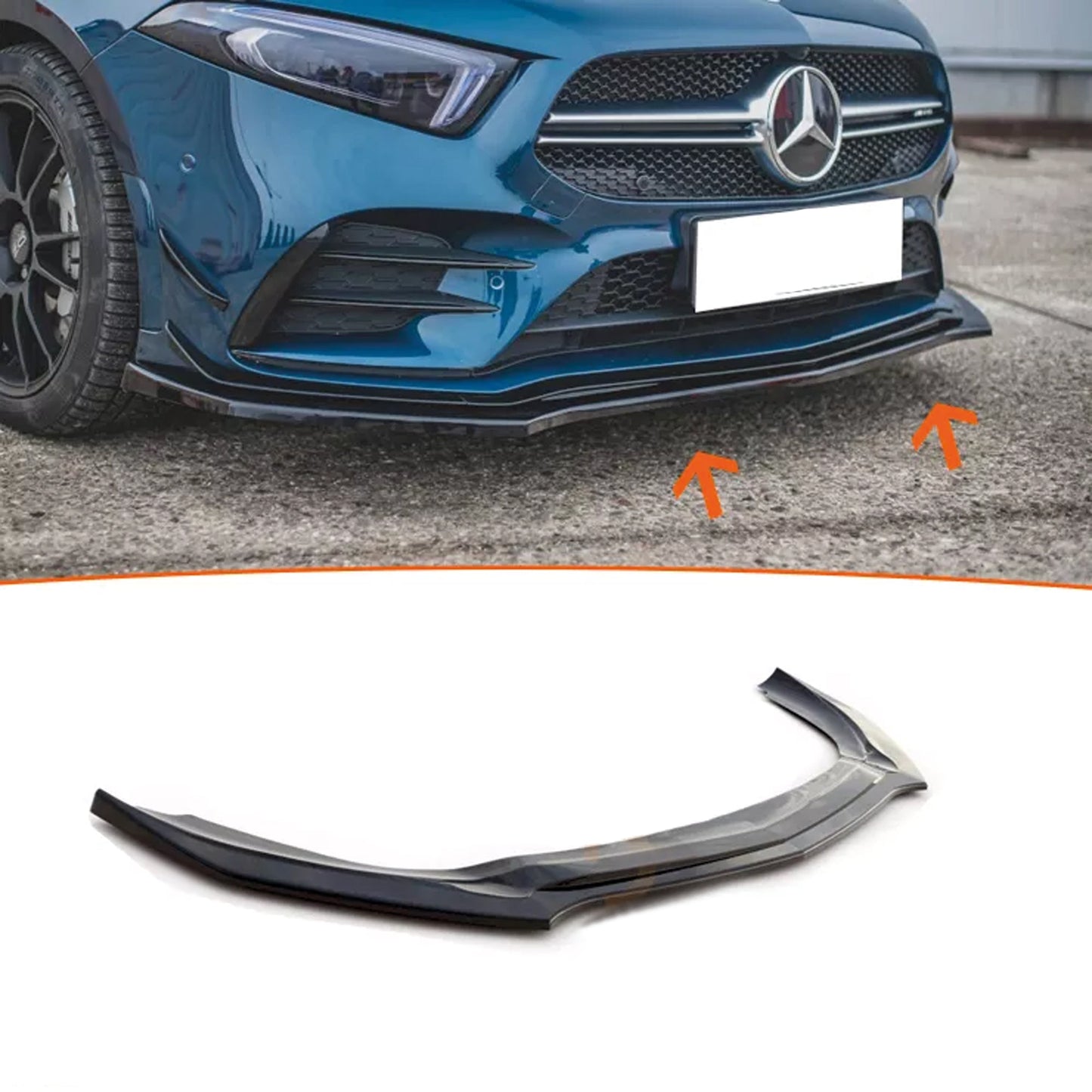 Mercedes A35 AMG splitter