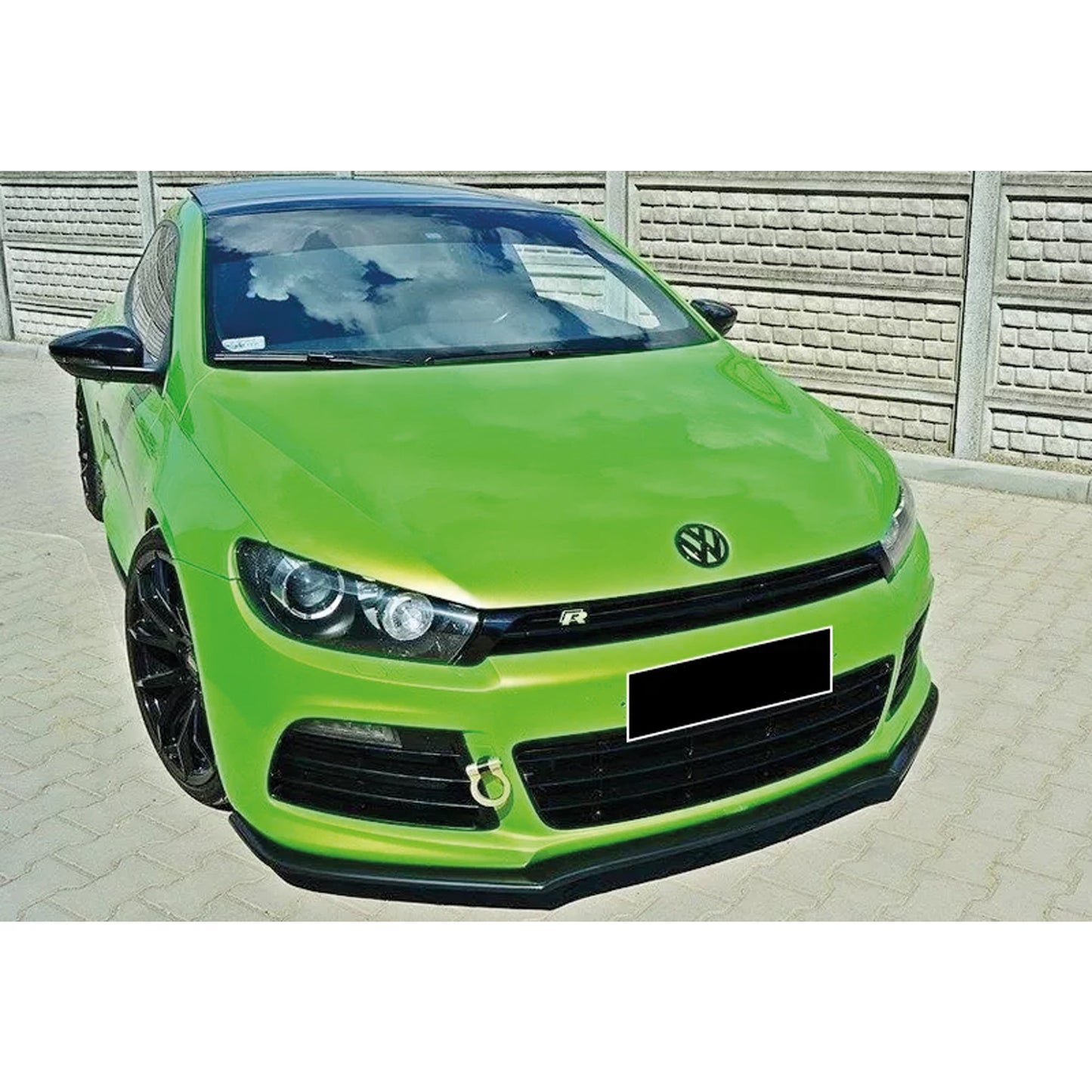 Volkswagen scirocco R Splitter