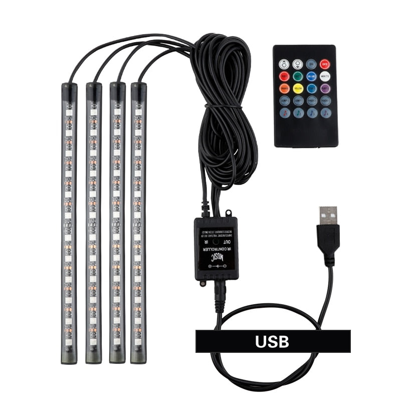 Footwell led lights
