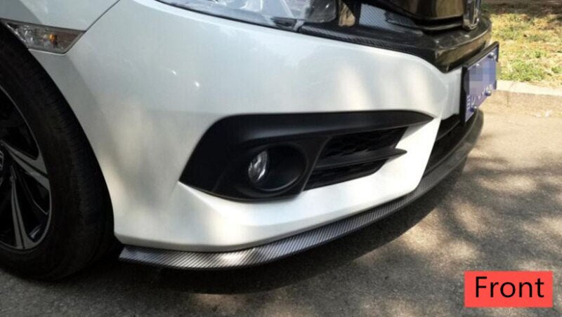 samurai Carbon Fiber Front Lip (rubber)