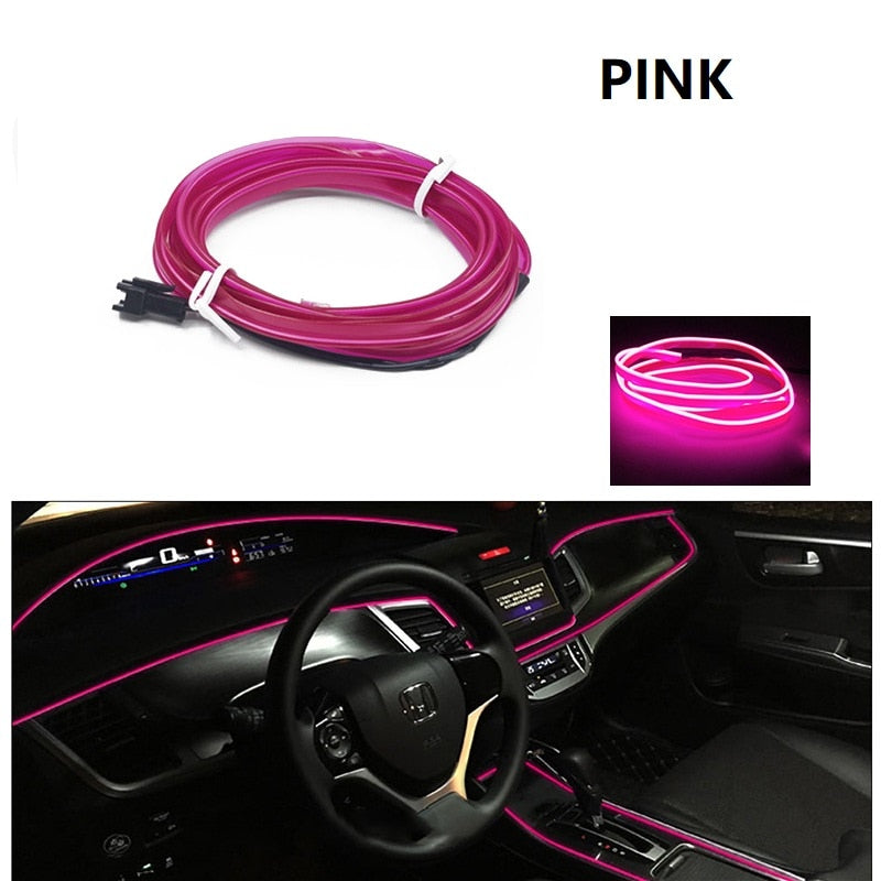 Led dash trim lights