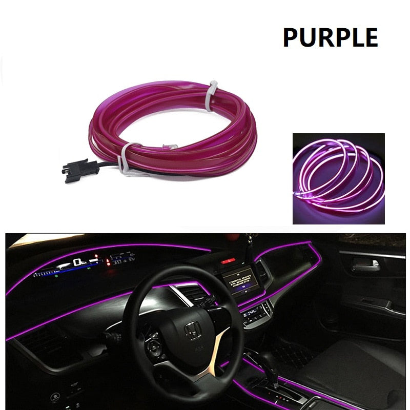 Led dash trim lights