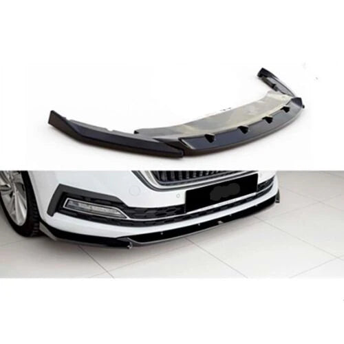 Skoda Octavia 4 Max V1 Front Bumper Lip 2020+