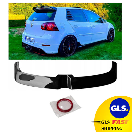 Golf 5 GTI Oett. Style Rear Spoiler 2003-2008 Piano Black Painted