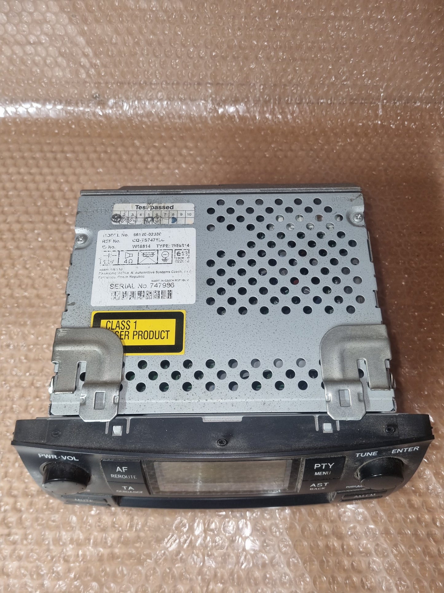 Used Toyota corolla radio