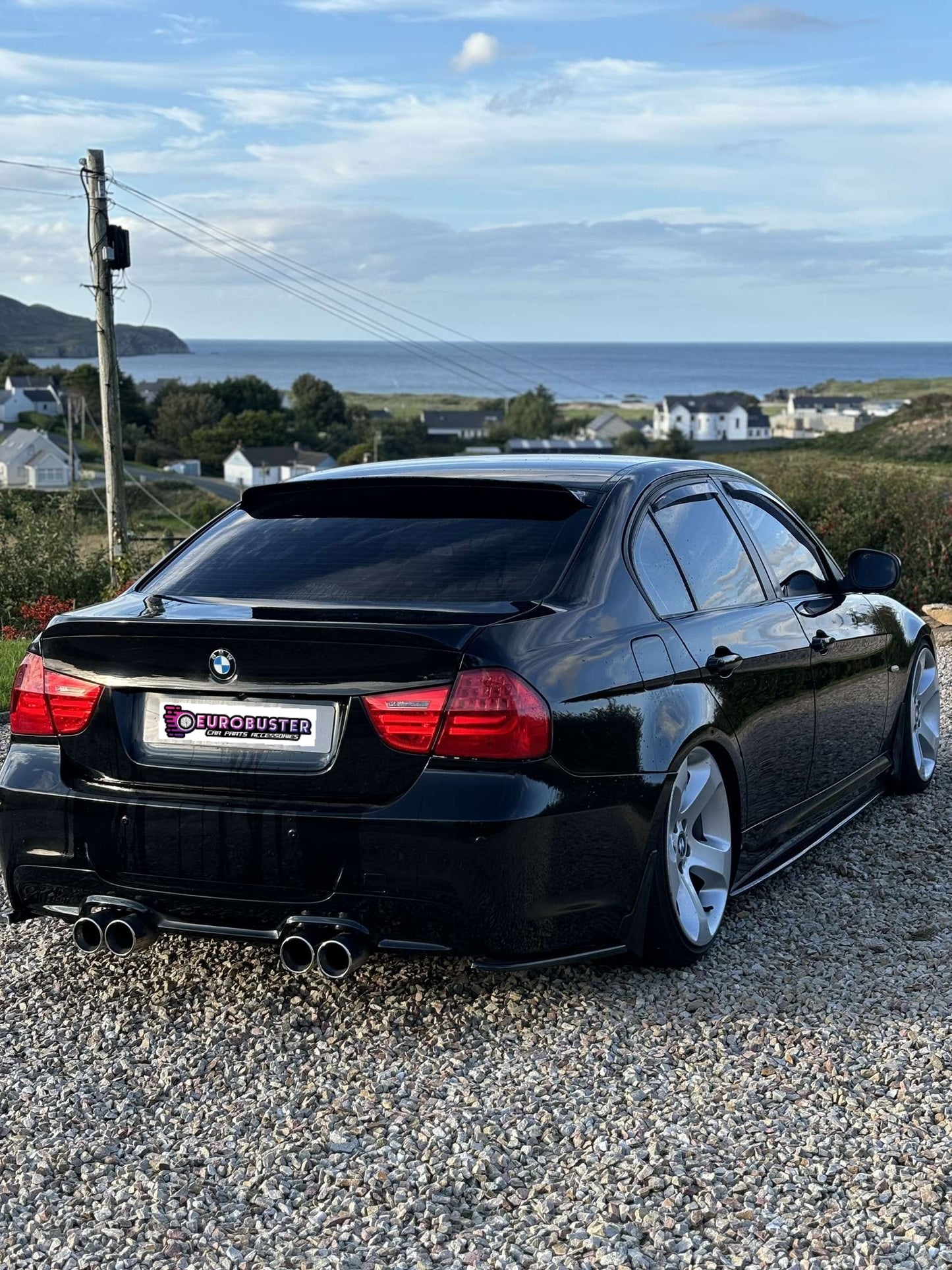 Bmw e90 facelift front splitter