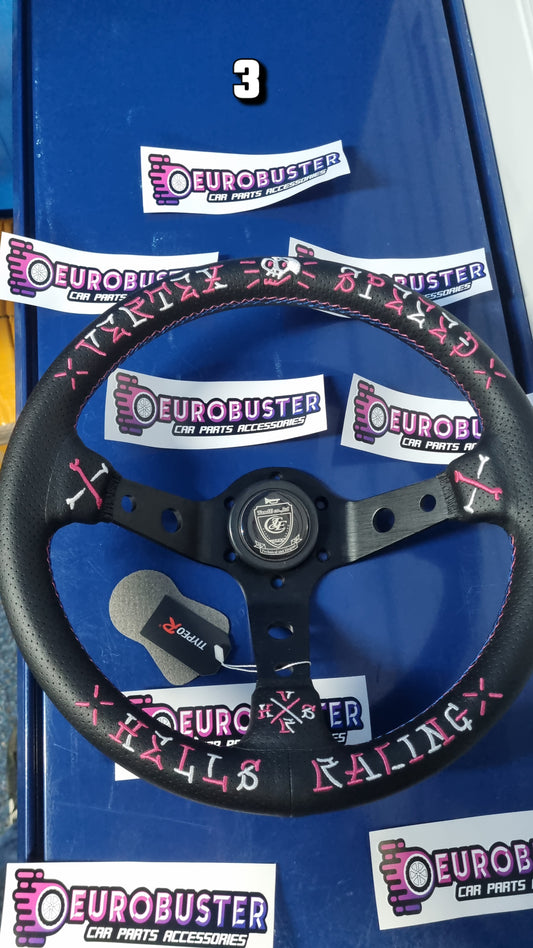 Hells racing steering wheel