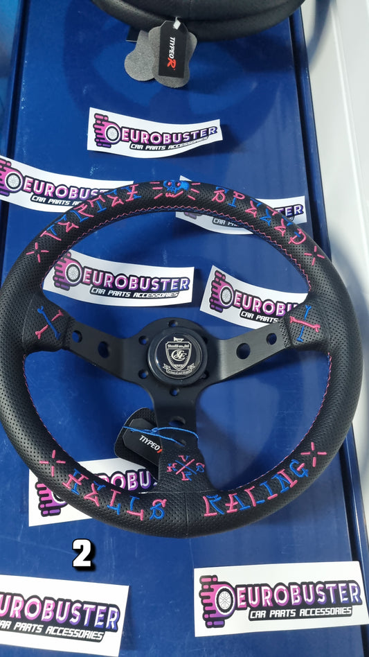 Hells racing steering wheel