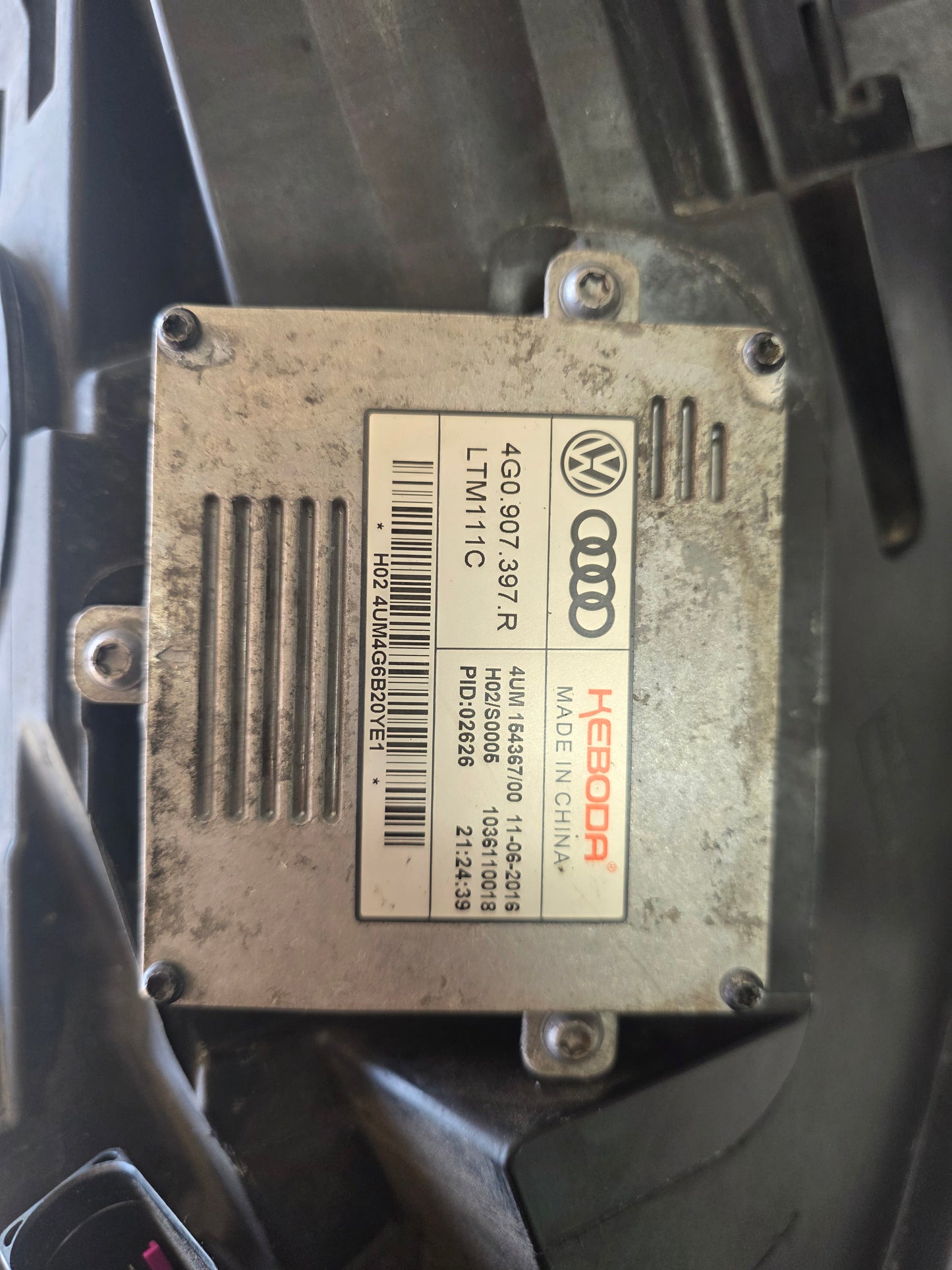 Used 17 audi A6 c7.5 ultra ds headlight