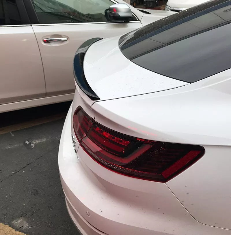 Rear spoiler CC 2019 glossy black ABS plastic