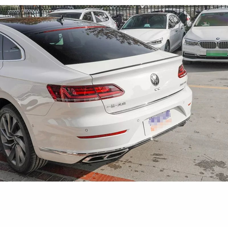 Rear spoiler CC 2019 glossy black ABS plastic