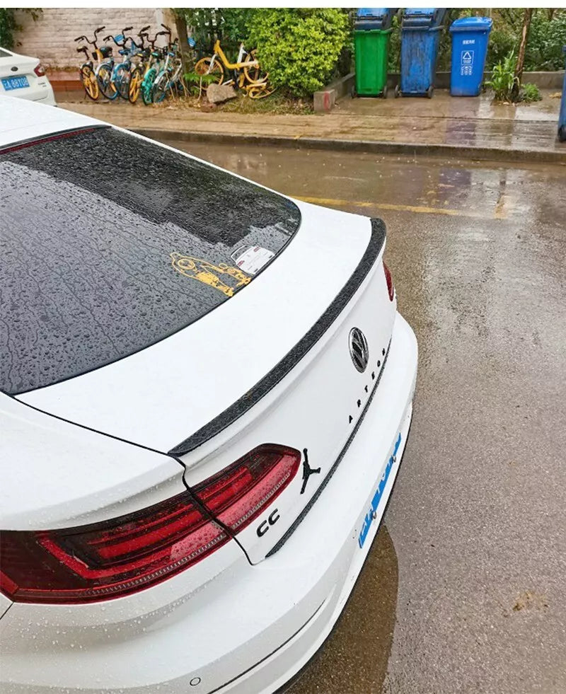 Rear spoiler CC 2019 glossy black ABS plastic