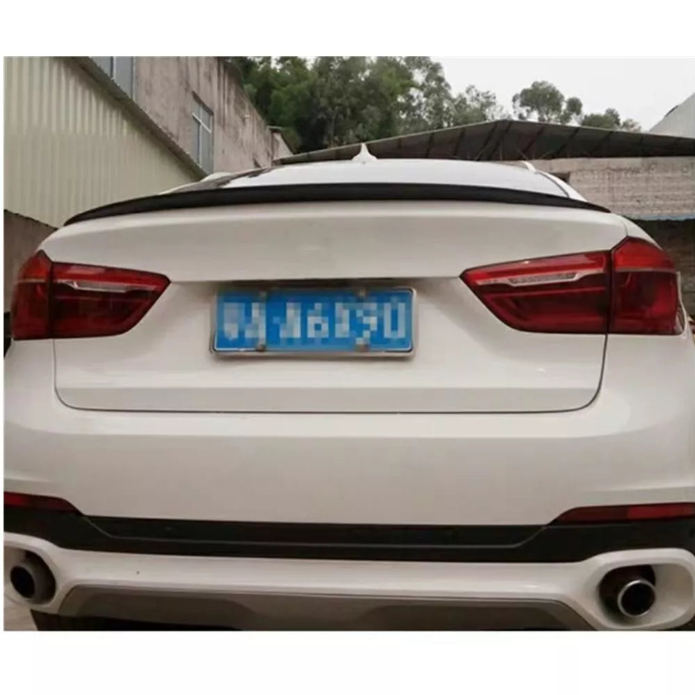 Rear Spoiler BMW X6 F16 2014-2019 Glossy Black ABS Plastic