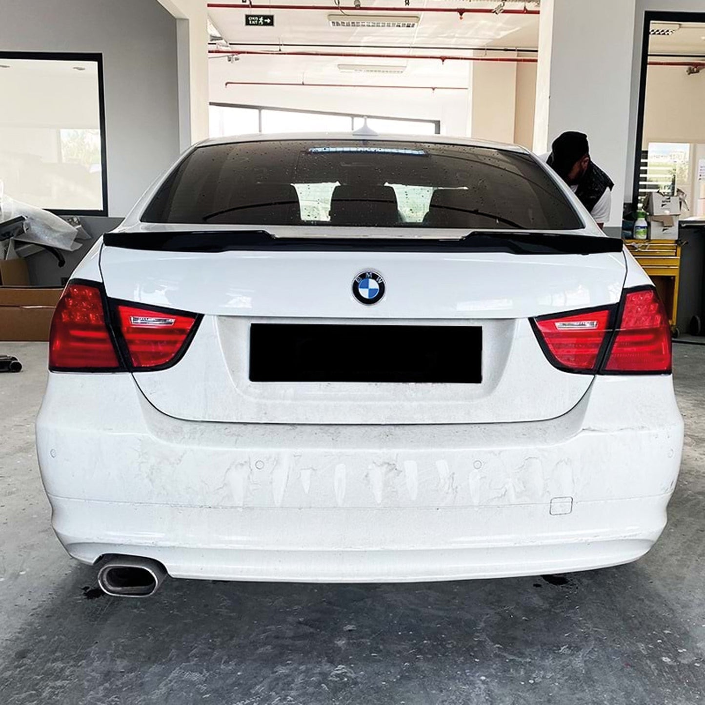 Bmw e90 lci bootspoiler