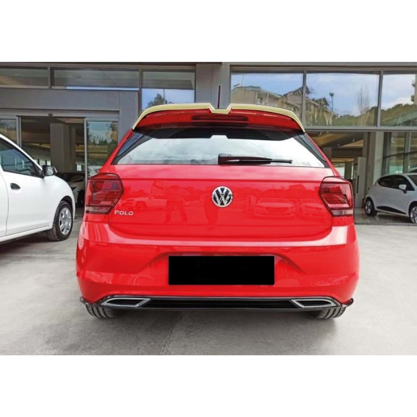 Volkswagen polo mk6 roofspoiler