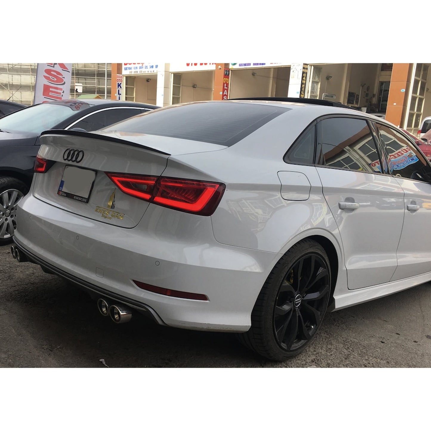 Audi a3 s3 boot spoiler