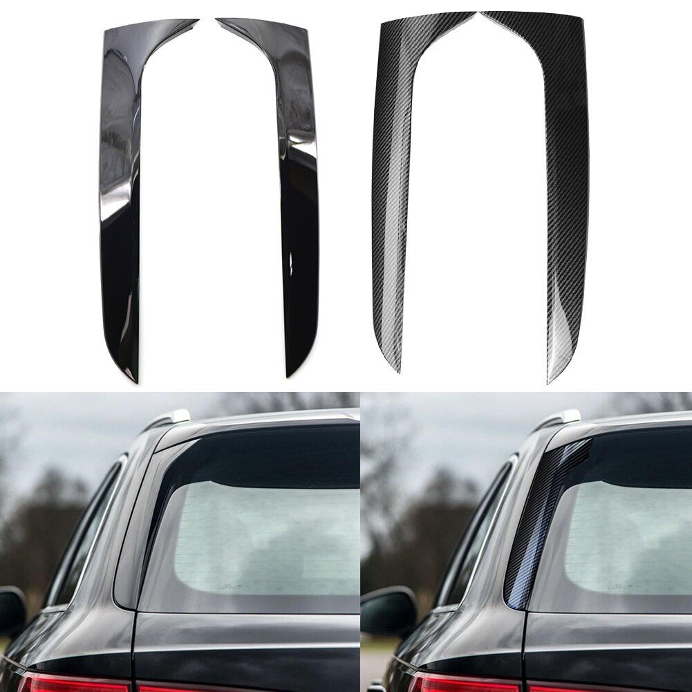 Audi A4 B8 rear window spoiler extensions