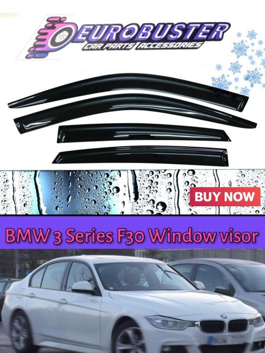 BMW F30 window visors