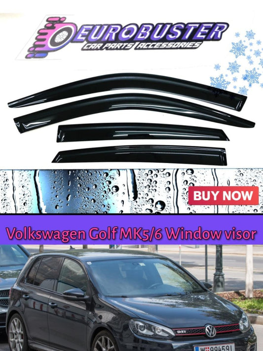 VW GOLF mk5/6 window visors 4dr